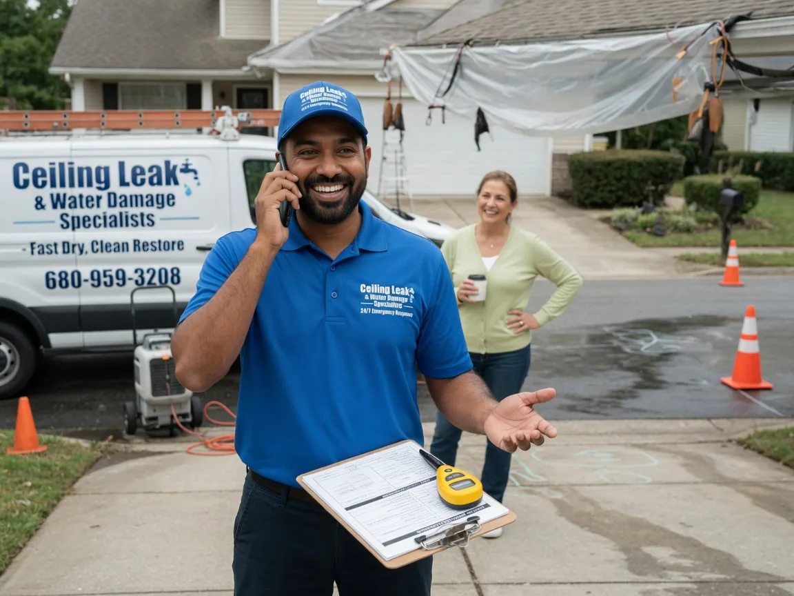 Ceiling Leak Cleanup Port Aransas, TX FAQs